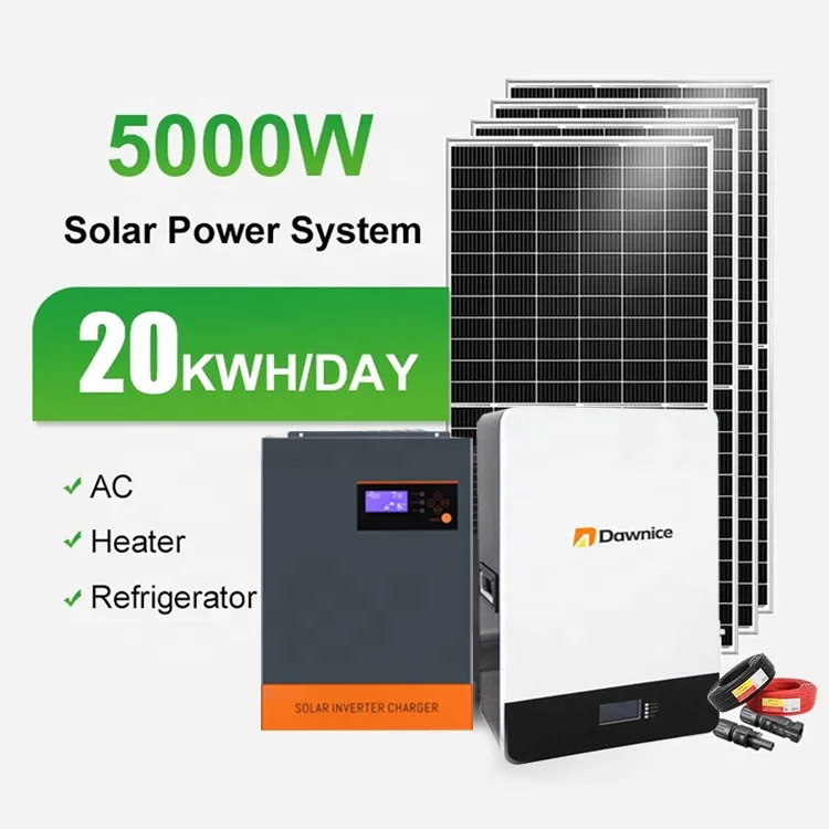 Dawnice Offgrid Completo 3Kw 5Kw 10Kw 15Kw 20Kw 30Kw Sistema Di Alimentazione Ibrido Di Accumulo Di Energia Off Grid Kit Sistema Di Pannelli Solari Pe
