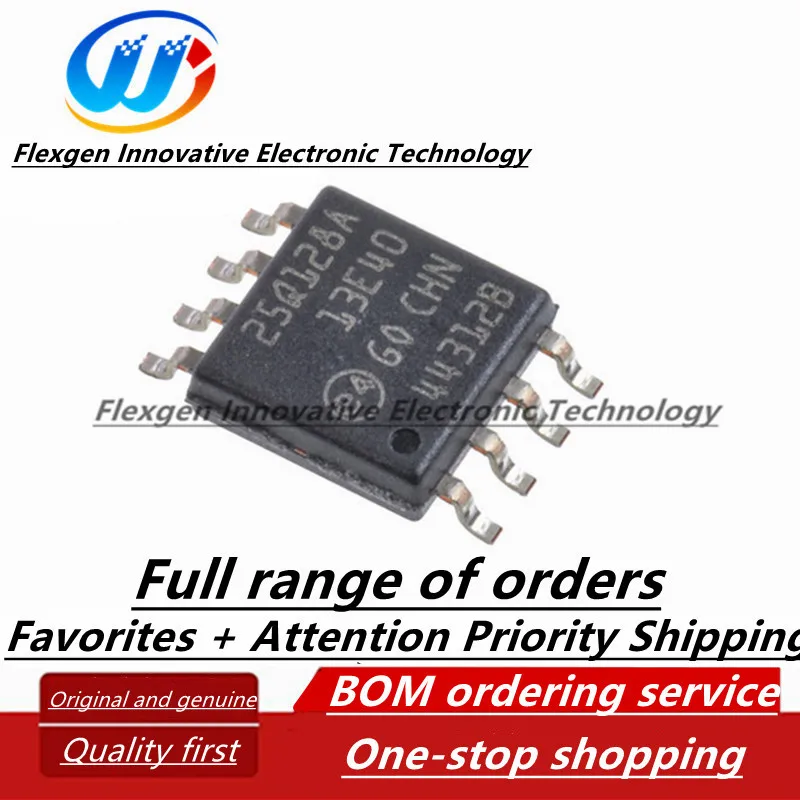 

(10 pcs) N25Q128A13ESE40F Silk screen 25Q128A package SOIC-8 memory chip