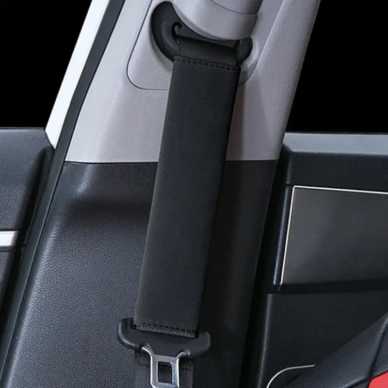 Copri Cintura di Sicurezza per Auto, Imbottitura Confortevole con Striscia Antiscivolo in Silicone Integrata, Cuscino per Cintura di Sicurezza per la Guida - Image 4