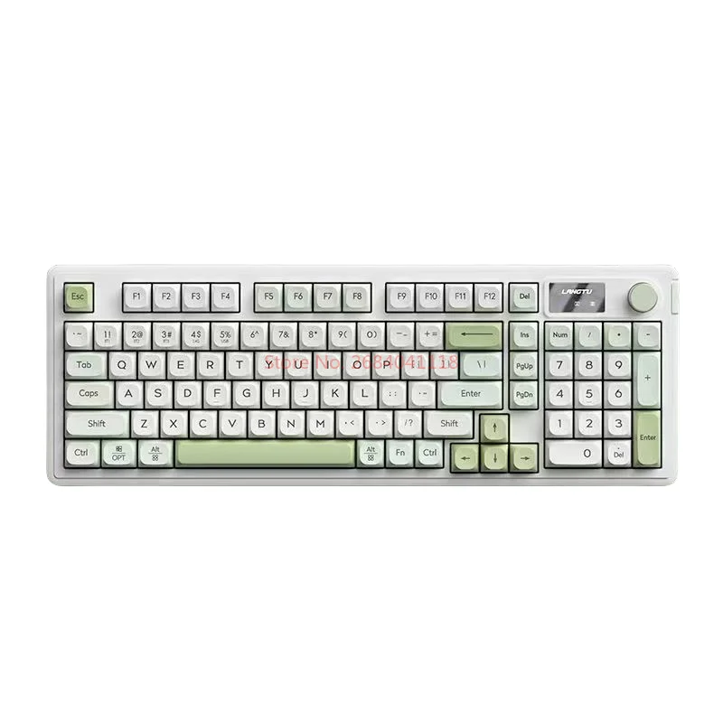 Ls99 음소거 키보드 마우스 세트, 기계식 핸들, 무선 블루투스, 3 가지 모드 98, RGB 라이트 개스킷 충전, 게임 사무실 선물