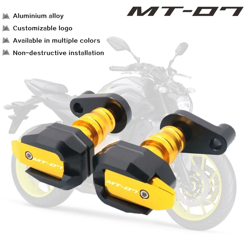 

For YAMAHA MT-07 MT07 MT 07 FZ-07 FZ07 FZ 07 Motorcycle Falling Protection Frame Slider Fairing Guard Crash Pad Protector