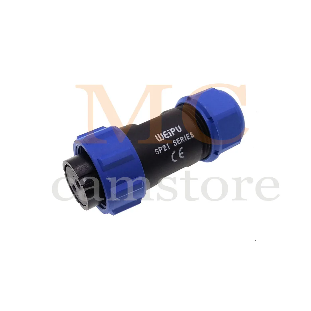 2pin Female Plug for Bluetti Input WEIPU SP2110/S2 2 Pin Waterproof Aviation Connector Power Bank Charger Plug Adapter Plug Adapter Power Plug Connector