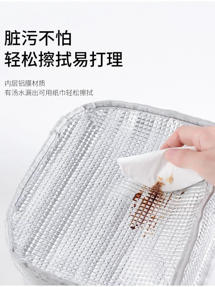 Cooler Lunchbox Insulated Case Portable Lunch Bag
