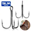 Fishing Treble Hooks 25~50Pcs Brabed Sharp Triple Sea Fishing Hooks Hard Lures for Freshwater Saltwater Fishing Accessories 1