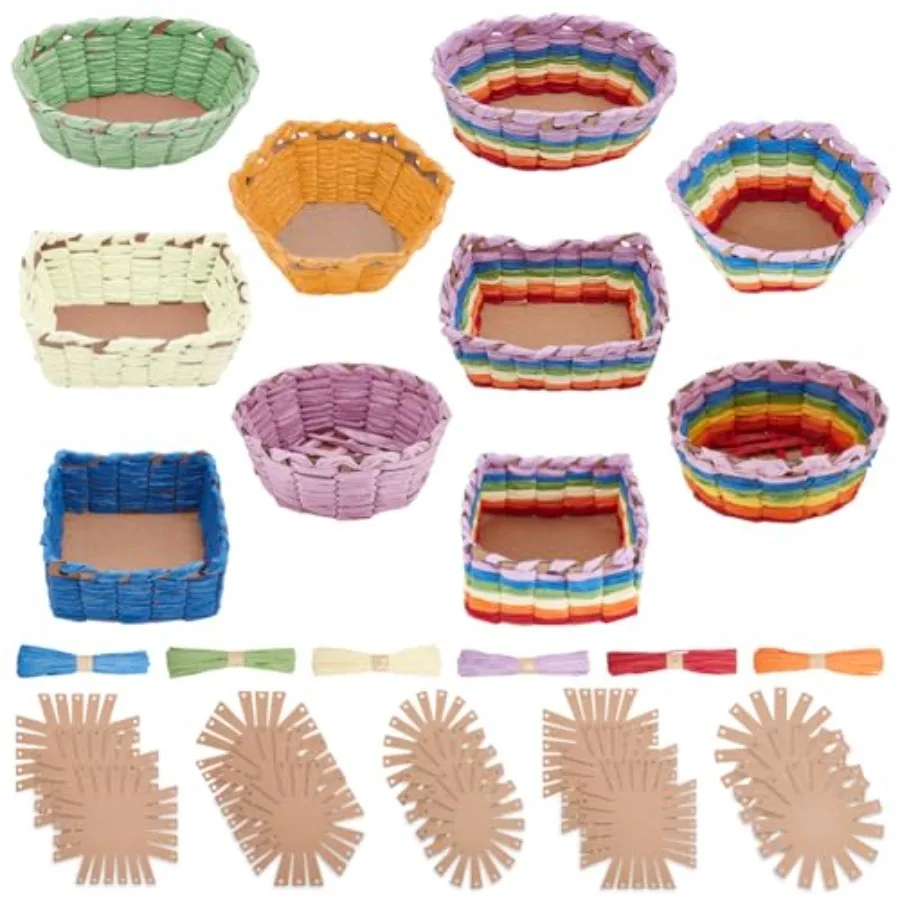 Raffia Basket Weaving Kit Set 2