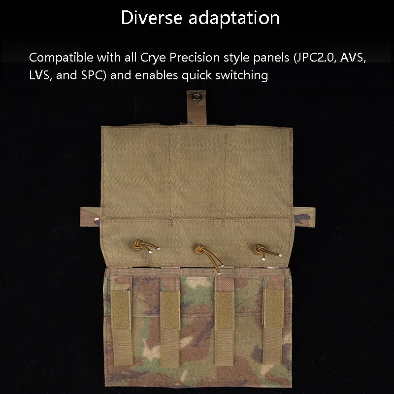 戦術的なフロントパネルプラカード変換アダプタークイックチェンジ
