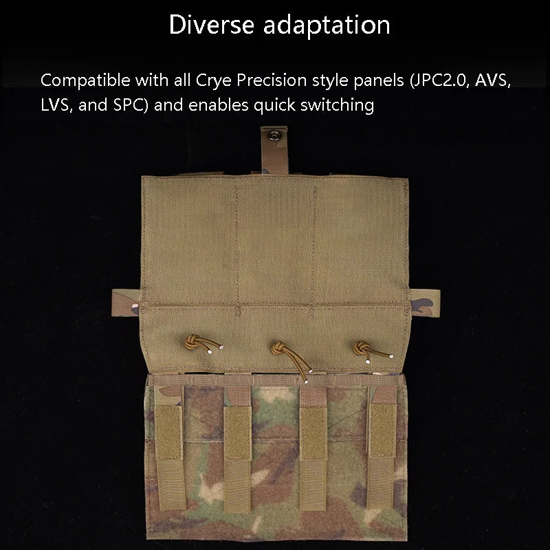 Taktická přední panel placard konverze adaptér rychlý drobné klapky příslušenství crye tílko prům JPC prům SPC talíř doručovatel airsoftové
