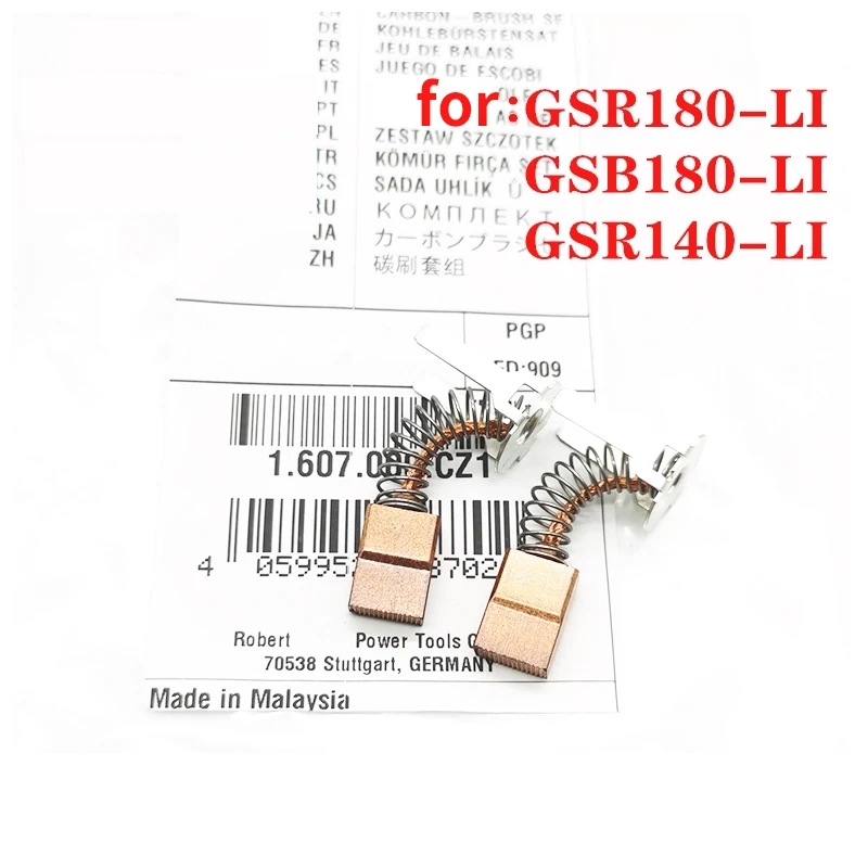 

Carbon Brush for Bosch Cordless Drill GSR180-LI GSR140-LI GSB180-LI GSB140-LI Impact Drill 4.6X7.9X11.8MM