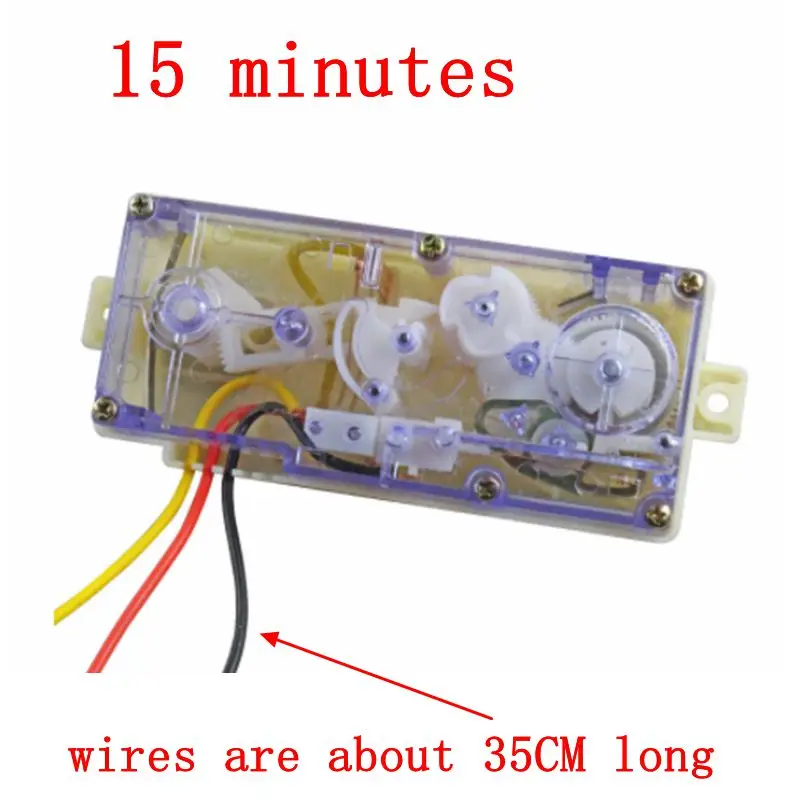 Washing Machine Timer Switch 3-line 15 minutes