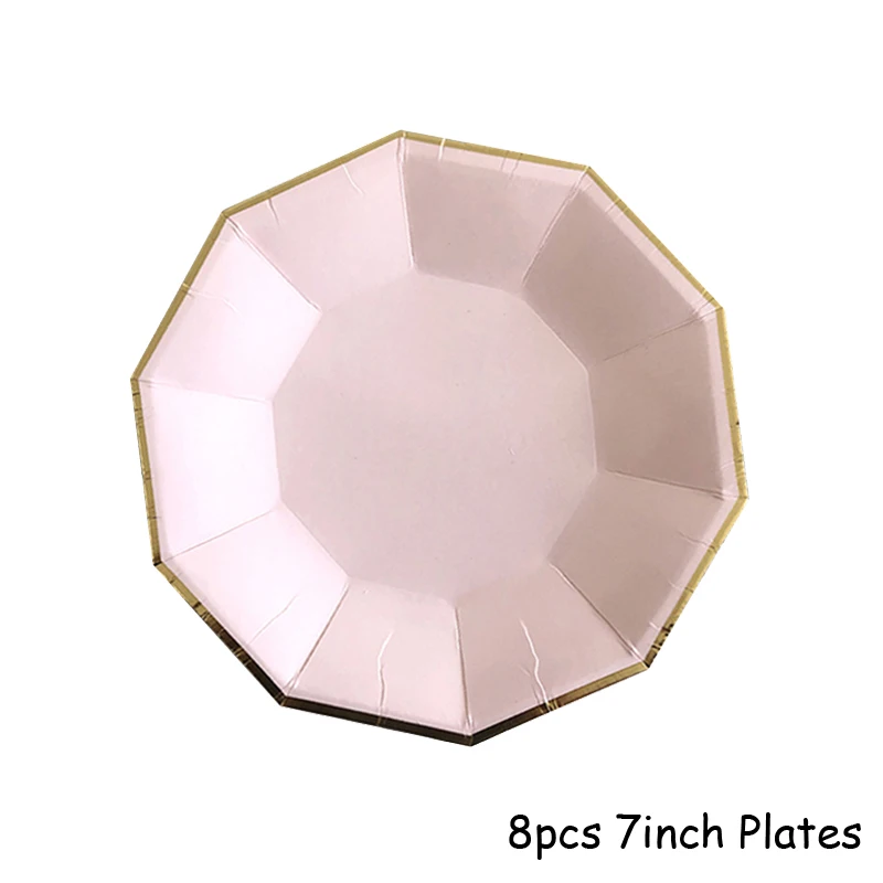 8pcs 7inch Decagon