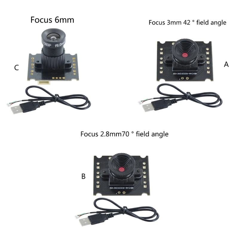 

OV9726 Camera Module Board 1MP 3/2.8/6mm Focal-length Manual-focus Lens Board Dropshipping