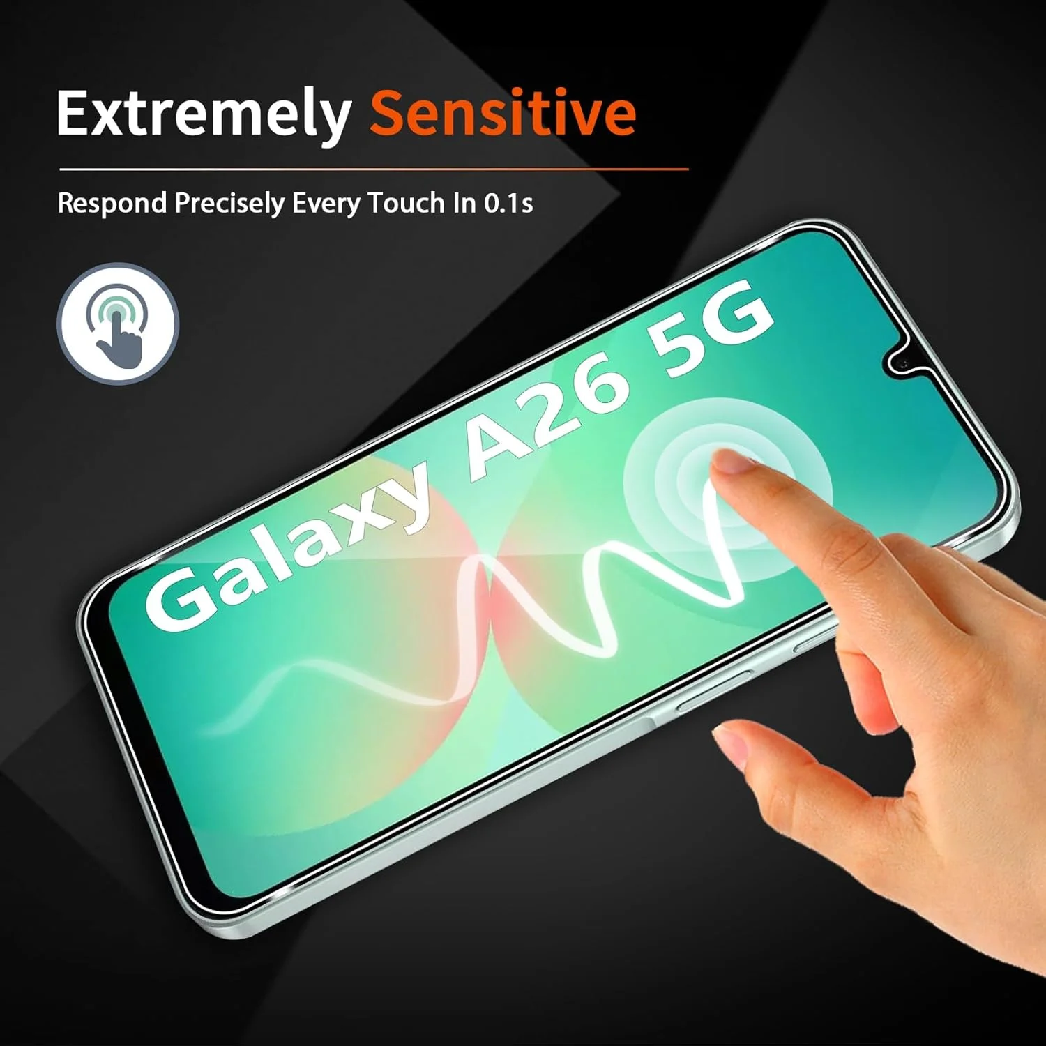 Premium Tempered Glass Screen Protector for Smartphones (1 to 4 Pack) - 6.7 Display
