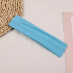 Stretchy Solid Color Yoga Hair Bands - Elastic Headbands for Women’s Fitness and Sports (26)