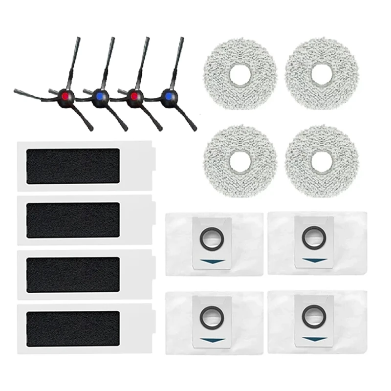 

Для робота-пылесоса Ecovacs T30 / T30 Max / T30 Pro, насадка для швабры, пылесборник, запасные части