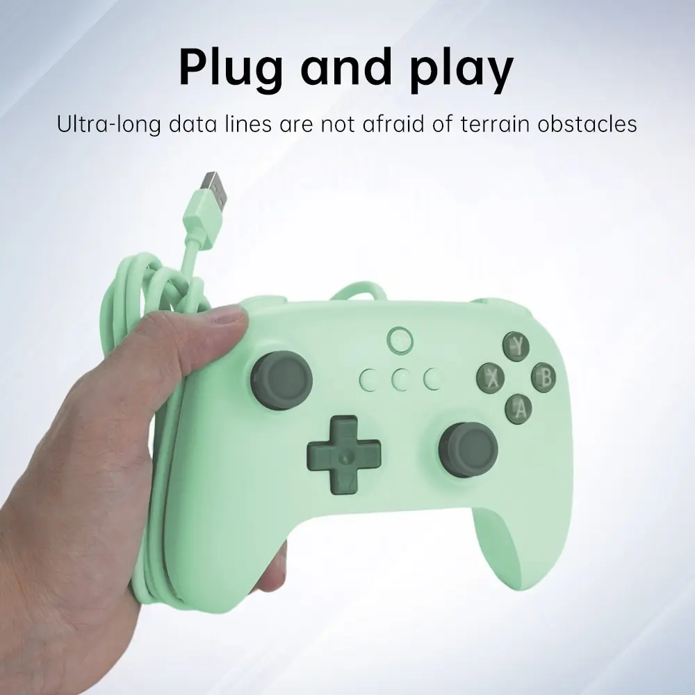 Game Controller 8Bitdo Ultimate C Wired for Windows 10 11 PC Android Steam Deck Raspberry Pi Plug-and-play PC