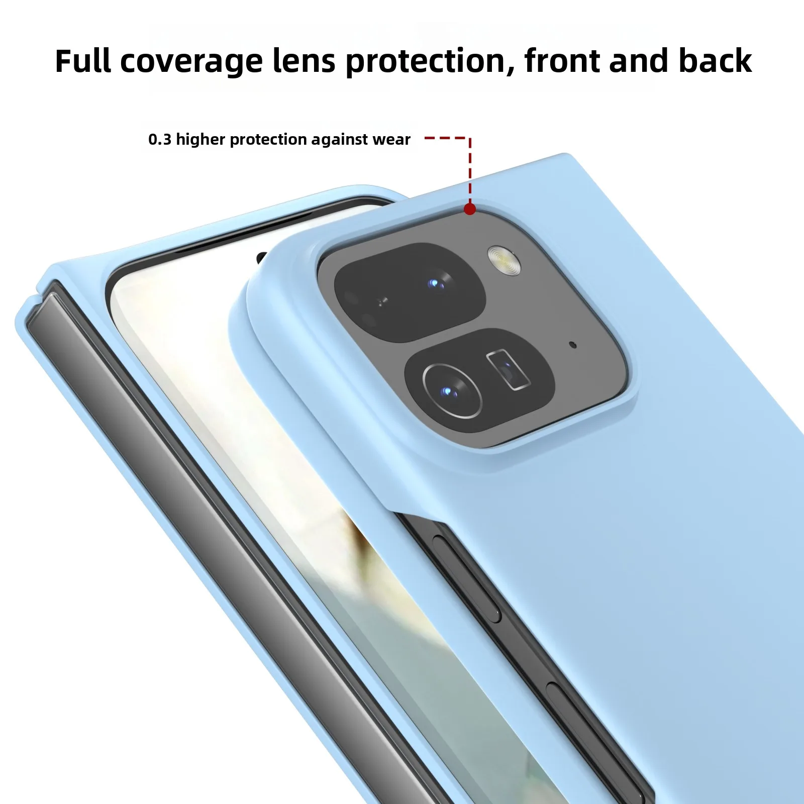 Skin-Friendly Frosted Stain-Resistant Anti-Fall Protective Case
