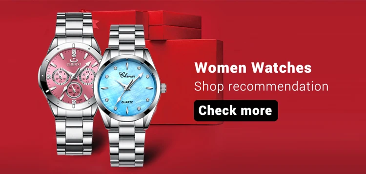 CHENXI Men's Luminous Waterproof Multi-function Watch Stainless Steel Strap Chronograph Calendar Casual Daily Wristwatch