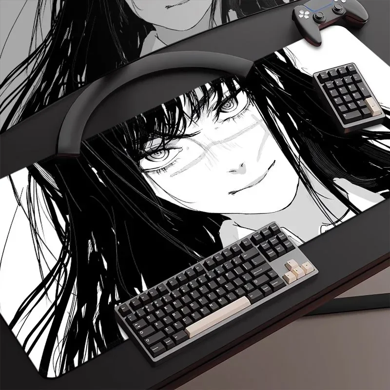 Chainsaw Man Mouse Pad Anime Gaming Accessories Computer Keyboard Pad gaming mousepad,mouse pad,computer desk mat