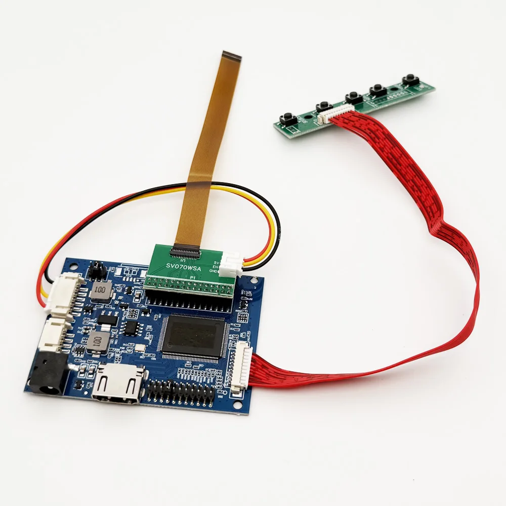 7 31P HV070WSA-100/BP070WS-500/LTN070NL01 1024x600 HDMI 신호 입력 5V2A용 LCD 드라이버 보드 키트