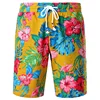 Flower Leaves Graphic Beach Shorts Pants Men 3D Printed y2k Surf Board Summer Hawaii Swimsuit Swim Trunks Cool Ice 2