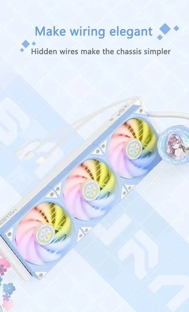 新品未使用 YESTON 簡易水冷CPUクーラー360mm Sakura｜Yahoo