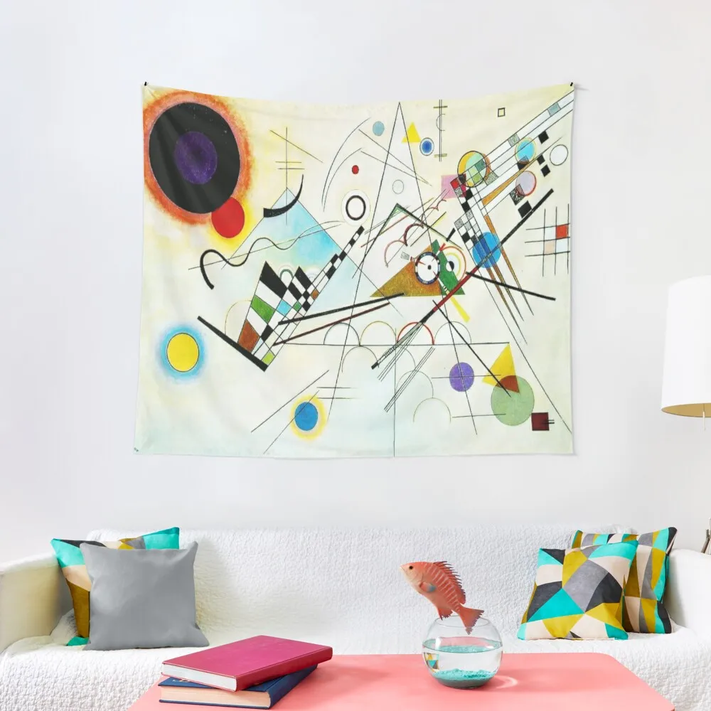 

Study for Composition VIII - Wassily Kandinsky Abstract Art Tapestry Wall Hanging Wall Wallpapers Home Decor
