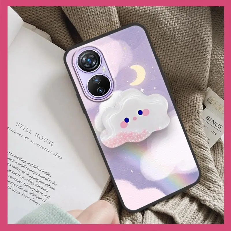 Custodia Per Telefono Con Cavalletto Per Cartoni Animati Per Blackview A200 Pro Pellicola Protettiva Impermeabile Drift Sand