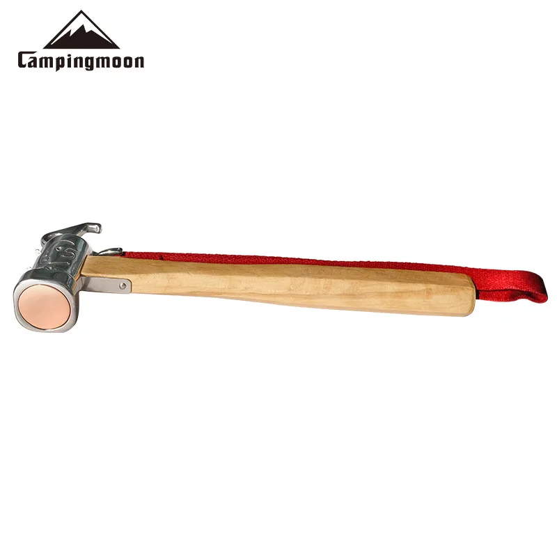 Stainless Steel Camping Hammer Outdoor Tent Tool Copper Head
