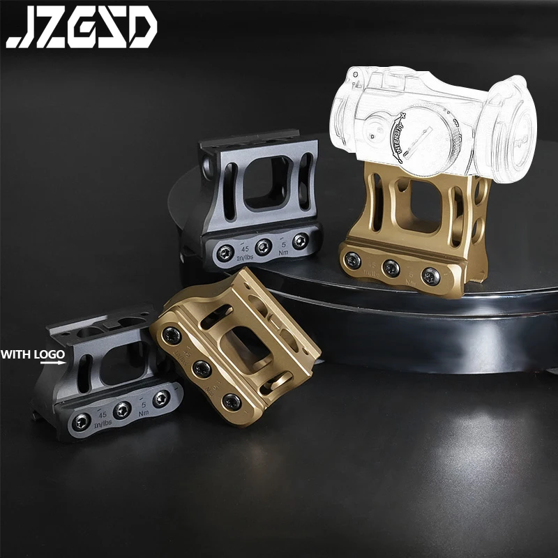 Metal CNC Red Dot Sight Scope Mount SP 1.53/1.93 Height Scope Optics Mount adapter M4 AR15 Rail Quick Release Base Accessory