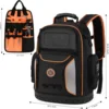 75 Pockets & Loops Heavy Duty Tools Organizer Bags/HVAC Tool Carrier for Eelectrician/Construction Work with Molded Base and Com 5