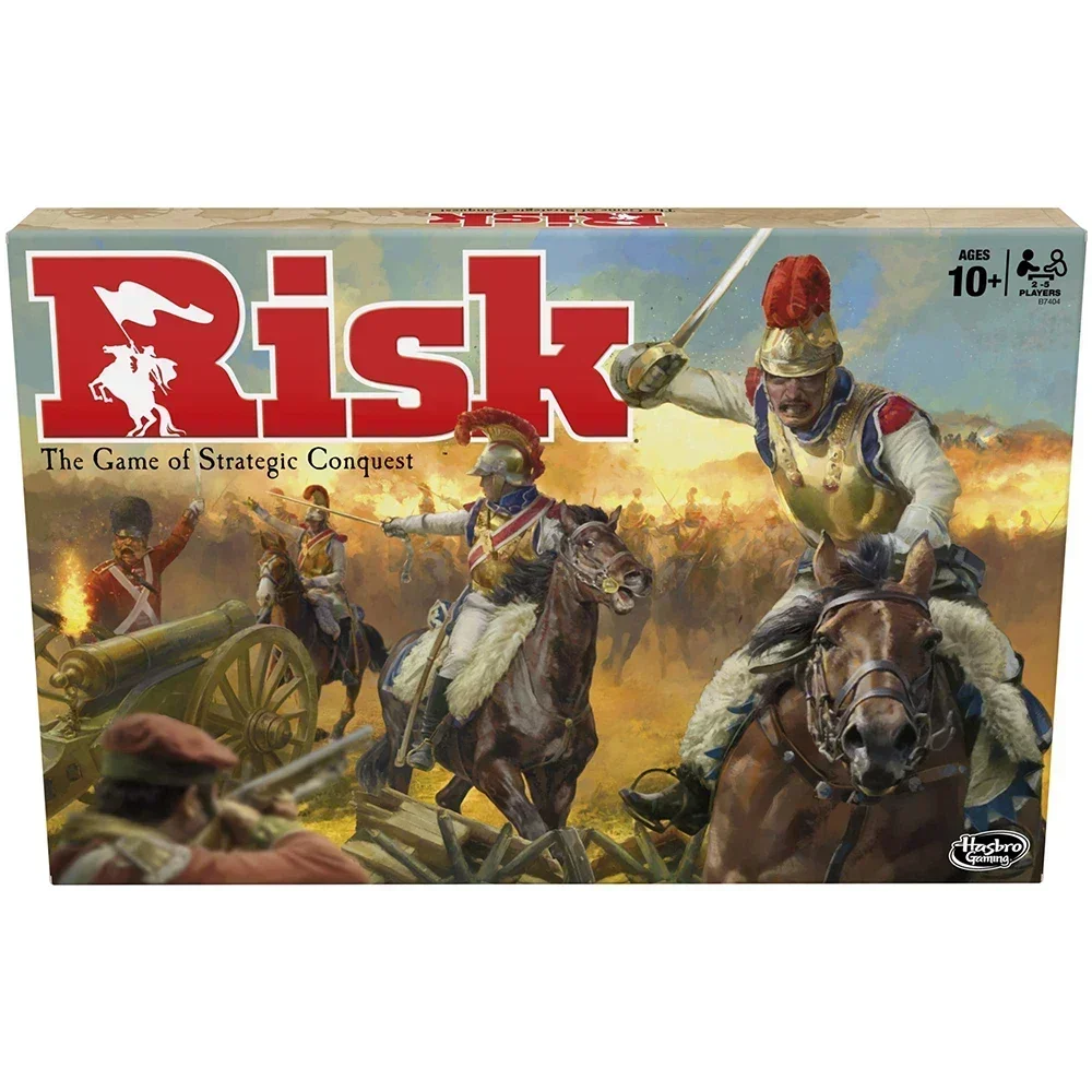 Risk Ride Board Game of Strategic Conquest Family Multiplayer Friends Party Play Cards Game Plot Collection Toys Gifts