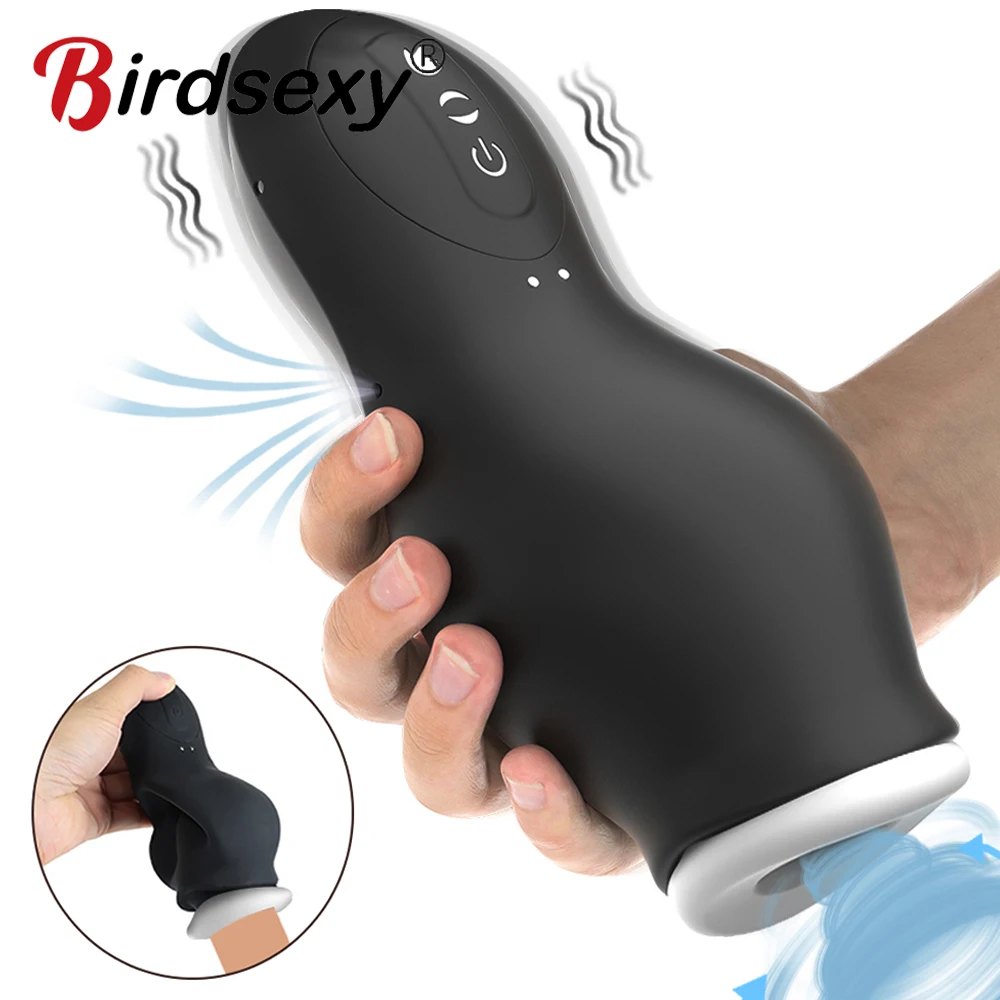 

Male Sucking Masturbation Cup Automatic Telescopic Rotation Blowjob Masturbators Sex Machine Adult Sexy Toy for Men Real Vaginal