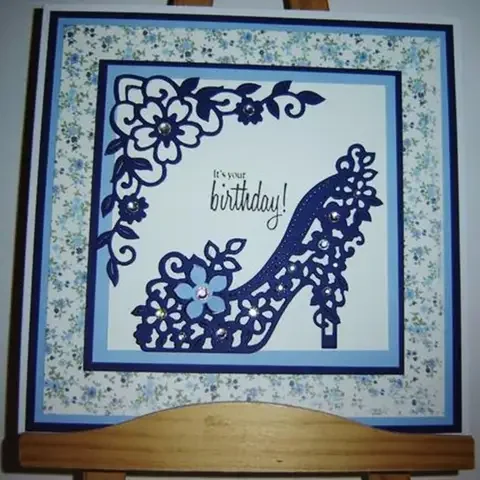

Metal Dies Cut Card Making High-Heeled Shoes Cutting Dies Stencil Scrapbooking Paper Embossing Craft