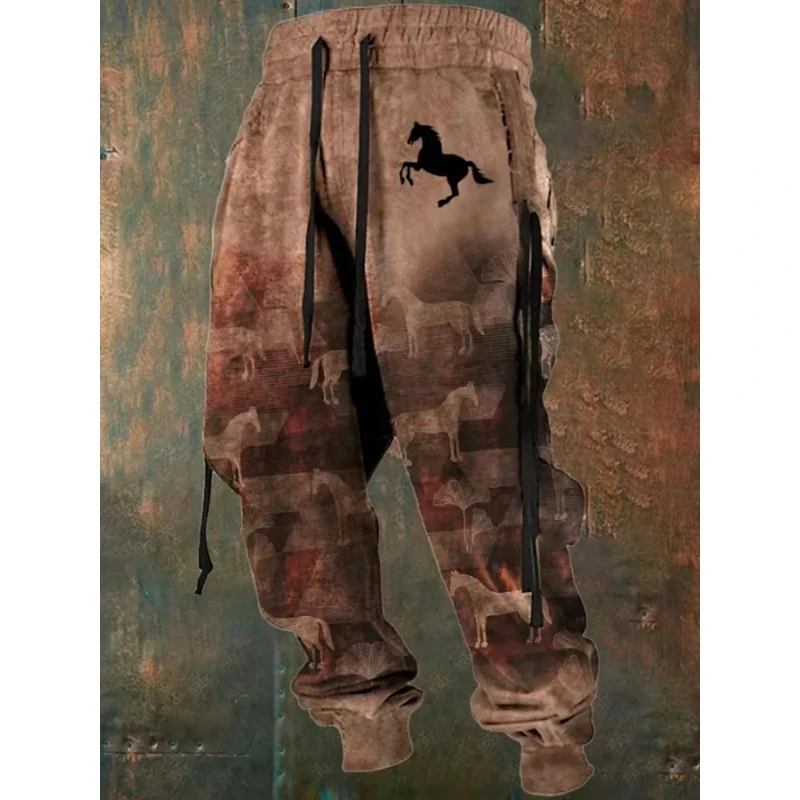 Wide Leg Men's Sweatpants 3D Print Y2k Pants Casual Golf Joggers Long Outdoor Hip Hop Loose Trousers Gym Tracksuit casual pants,sports pants,casual sports pants,printed pants