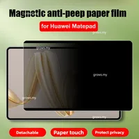 Anti-spy Screen Protector For Huawei MatePad Pro 12.2 Air 12 2024 12X 12 X SE 11 10.4 11.5 S Air 11.5 11 10.8 Removable Film 1