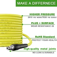 10 15m Pressure Washer Hose High Water Cleaning Hose Pipe Cord Car Washer Extension Hose for Bosch High Pressure Cleane Hose 2