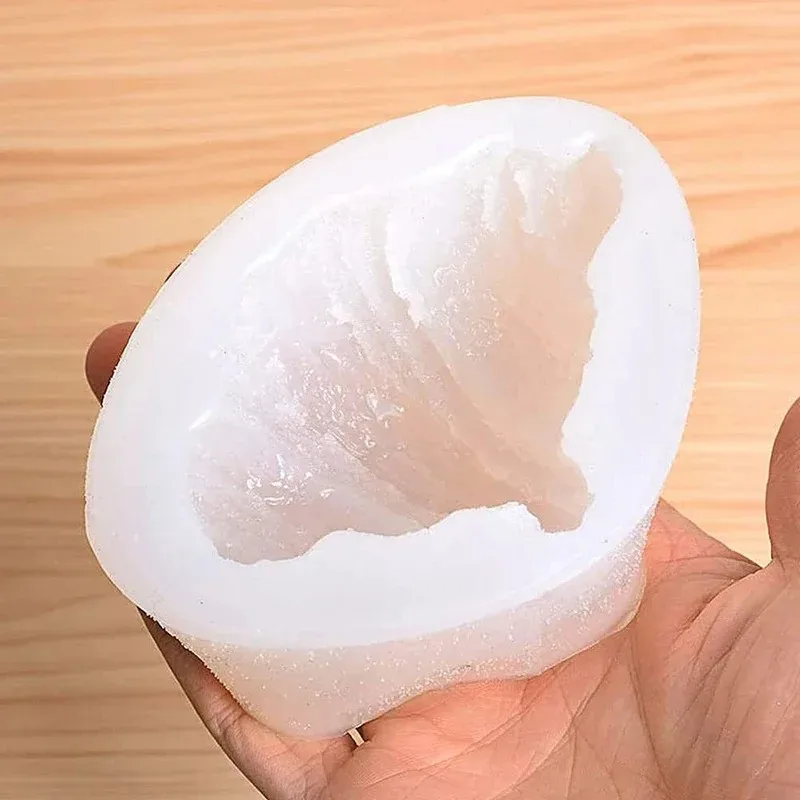 2026 최신 모델 크루아상 실리콘 몰드 3D 크루아상 빵 비누 몰드 양초 몰드 실리콘 시뮬레이션 빵 양초 몰드 비누