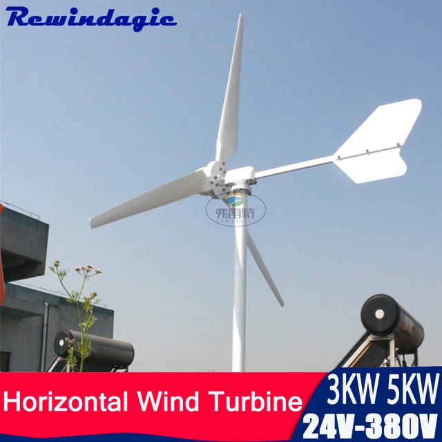 3000W Windkraftanlage 96v mit Netzwechselrichter Windturbine 3KW  Permanentmagnet Generator Windgenerator für 220V On Grid System :  : Gewerbe, Industrie & Wissenschaft