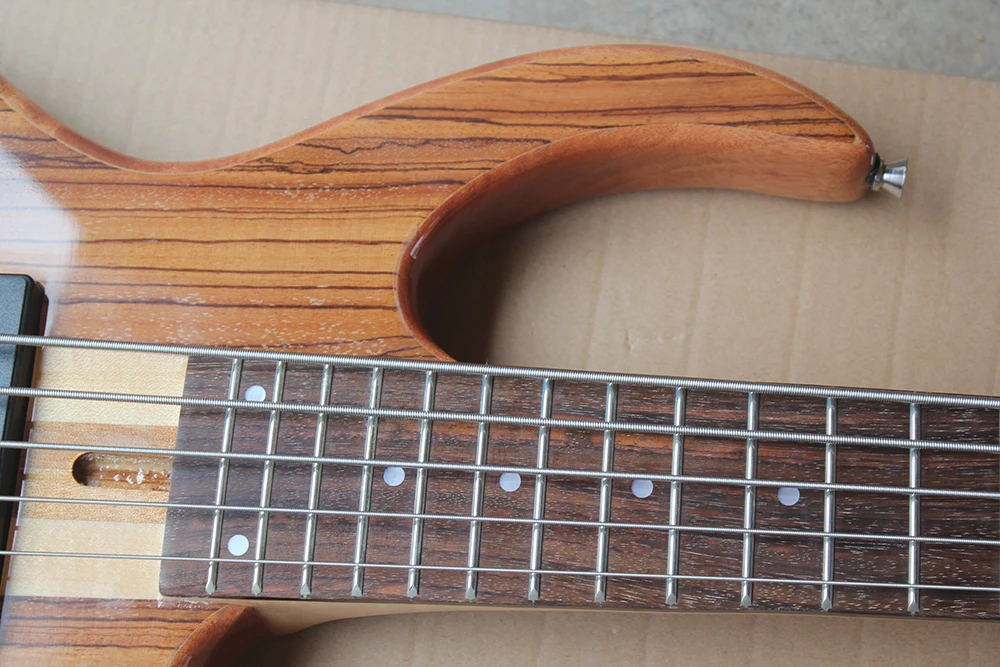 Factory Direct High Quality 5 String Electric Bass Guitar with Chrome Hardware Offer Customize MIFS-6009