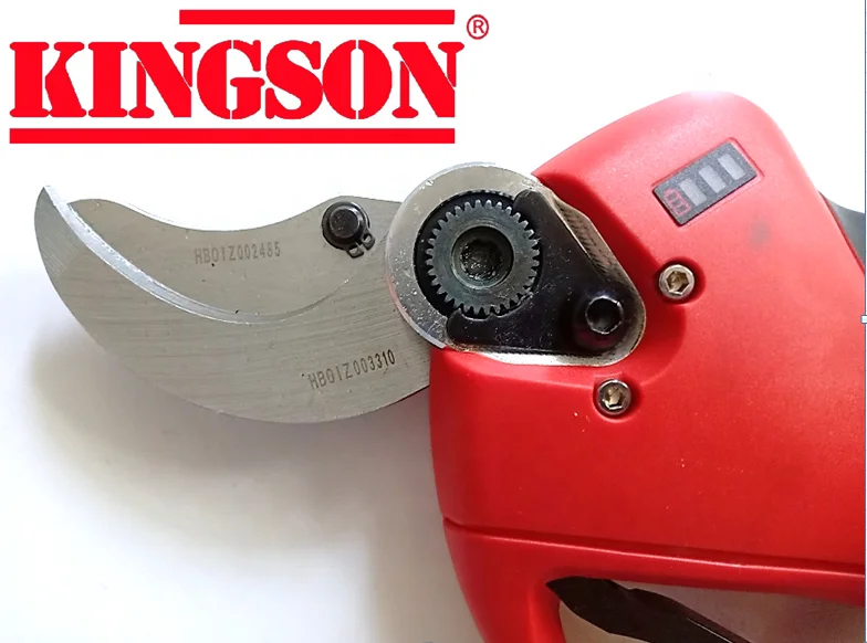 Brushless Electric Pruners Professional Kingson Electric Pruner Finger Protection Hand Pruner Vineyard Pruning Tools