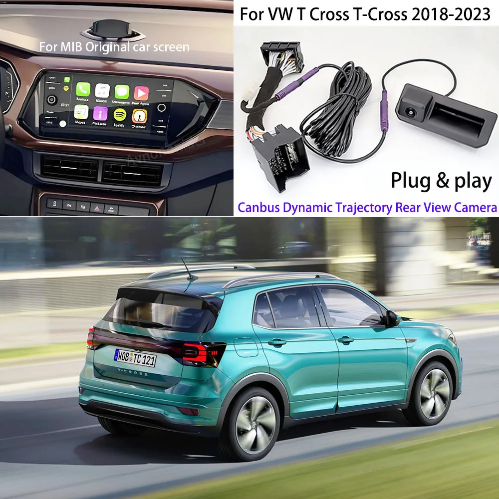 For Volkswagen T Cross T-Cross 2018 2019 2020 2021 2022 2023 MIB2 MIB3 ...