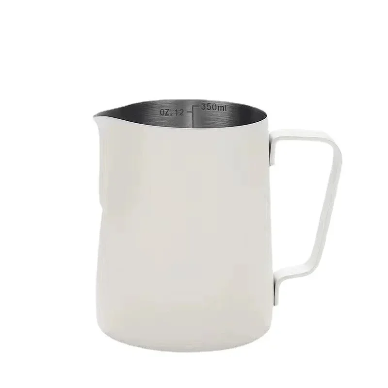 304 Stainless Steel Coffee Pots with Scale Coffee Milk Frothing Pitcher Jug Espresso Steaming Pitchers Milk Foam Jug tool coffee pot milk frothing jug