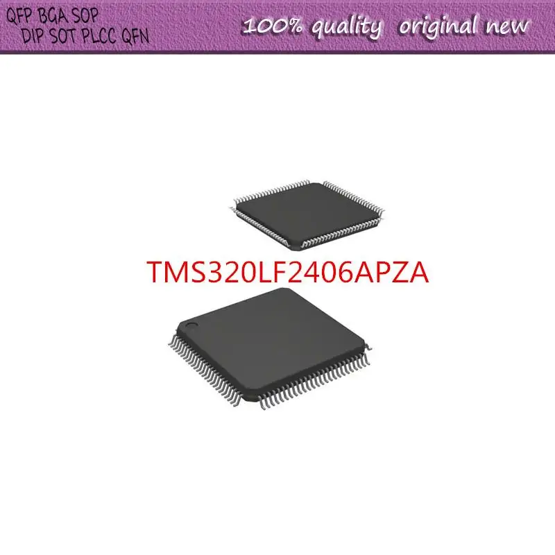 

NEW 1PCS/LOT TMS320LF2406APZA TMS320LF TMS320LF2406 320LF2406APZA LQFP-100