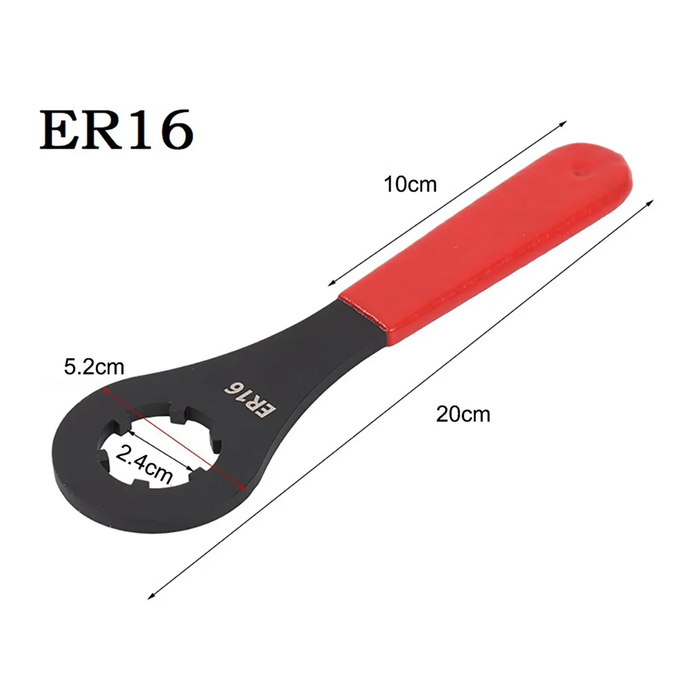 

1pc ER Collet Chuck Spanner Wrench ER16 ER20 ER25 ER32 ER40 O Type Spanner For ER Nut Series CNC Milling Machine ER-wrench Tool