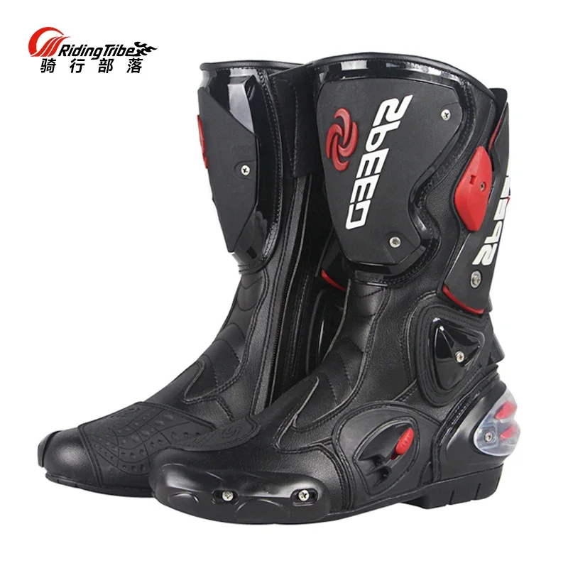 Riding Tribe Motorcycle Boots Motorcycle Riding Anti-fall Shoes