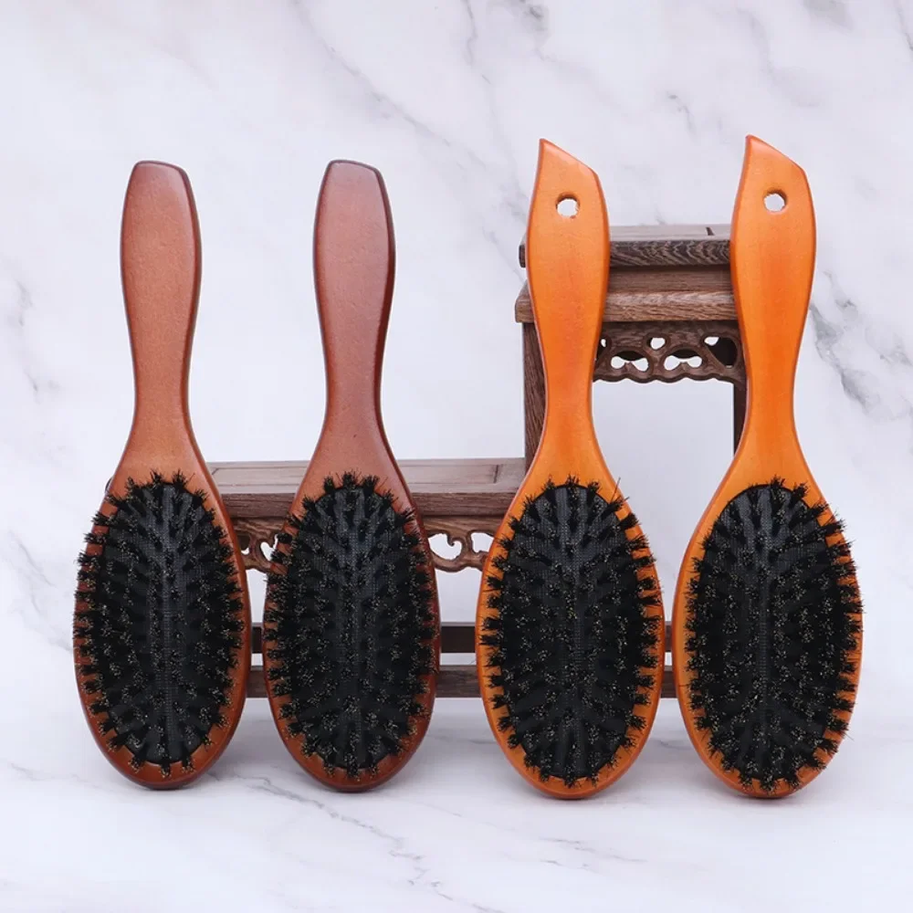 

Long Handle Scalp Massage Comb Air Cushion Brush Detangling Hair Brush Wet Curly Hair Comb Anti Static Fluffy Combs Styling Tool