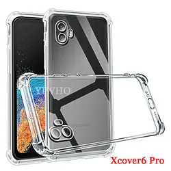 Durable Transparent Clear Silicone Soft TPU Shockproof Phone Case (Xcover6 Pro)