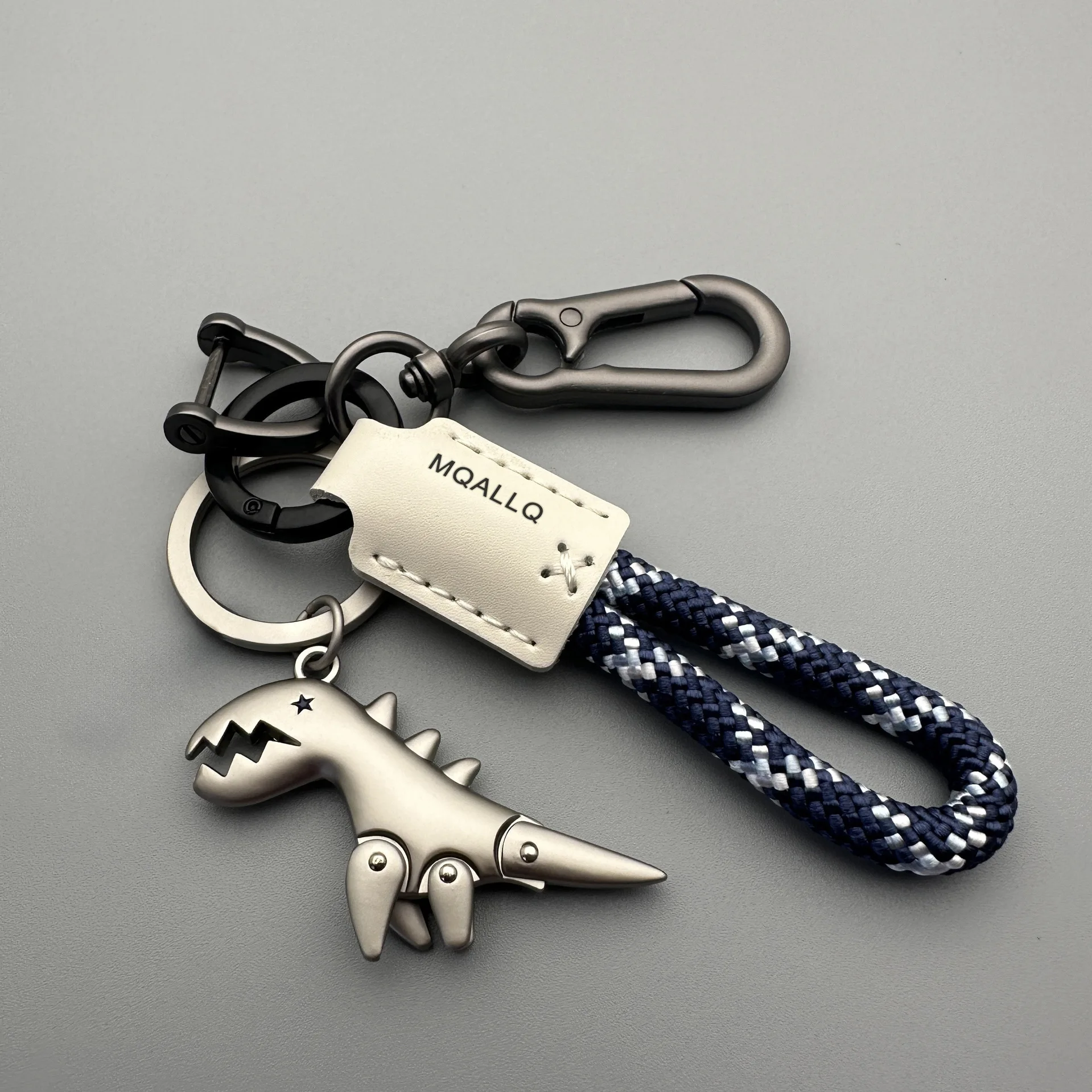 Car keychain dinosaur keychain exquisite girl keychain cute car keychain student backpack pendant keychain Car keychain dinosaur keychain exquisite girl keychain cute car keychain student backpack pendant keychain