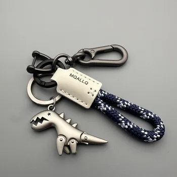 Car keychain dinosaur keychain exquisite girl keychain cute car keychain student backpack pendant keychain