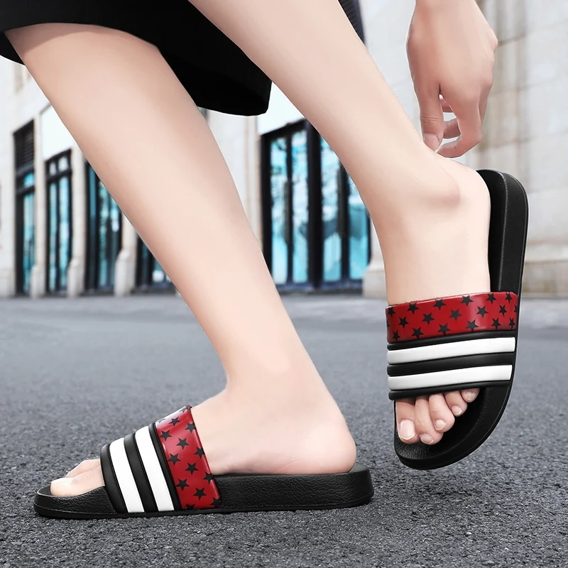 Man Slippers Non-slip Beach Garden Flat Sandals Thick Sole Eva Slides Women Men Shoes Casual Flip-flops Unisex Sandalias Hombre 4